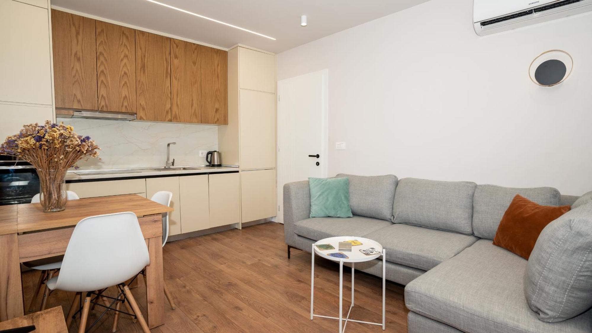 Urbanretreat Apartment ติรานา ภายนอก รูปภาพ